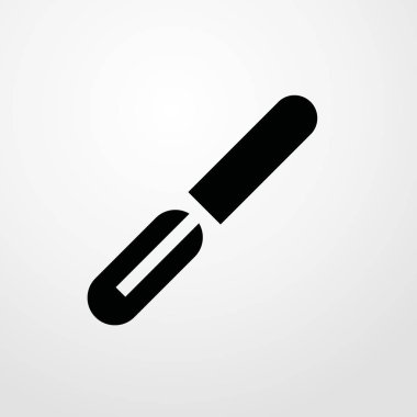 Soyucu simgesi illüstrasyon izole vektör işareti simgesi