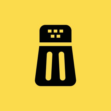 Tuz simgesi illüstrasyon izole vektör işareti simgesi