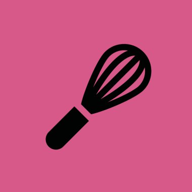 el karıştırıcı simgesini illüstrasyon izole vektör işareti simgesi