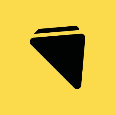 peçete simgesi illüstrasyon izole vektör işareti simgesi