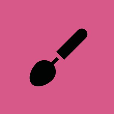 Kepçe simgesi illüstrasyon izole vektör işareti simgesi