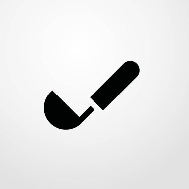 Kepçe simgesi illüstrasyon izole vektör işareti simgesi