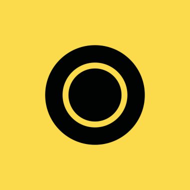 çanak simgesi illüstrasyon izole vektör işareti simgesi