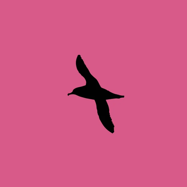 Albatross fågel ikon illustration isolerade vector tecken symbol — Stock vektor