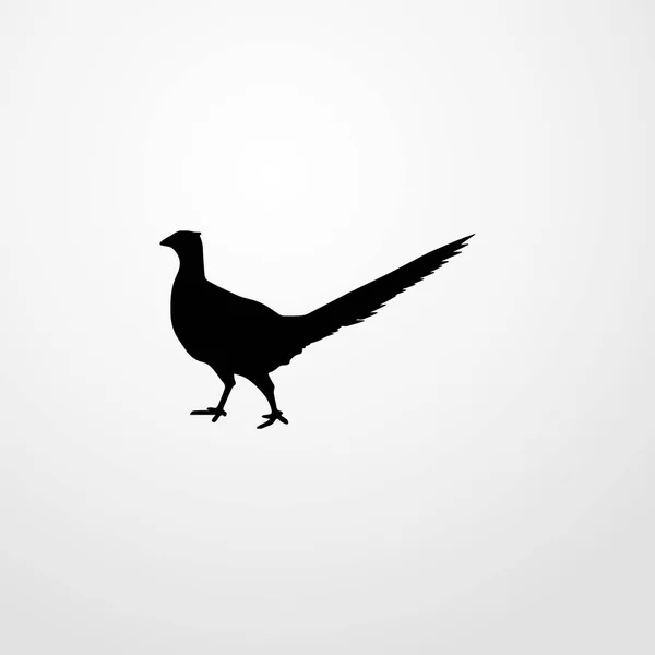 Boer vogel pictogram illustratie geïsoleerde vector teken symbool — Stockvector