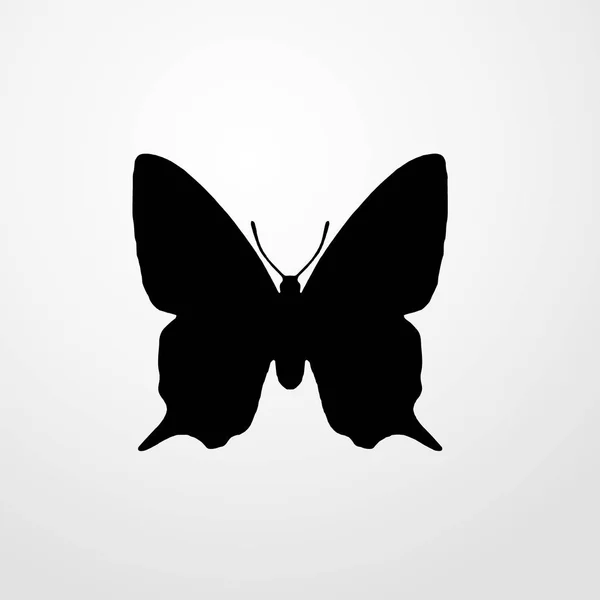 Butterfly ikon illustration isolerade vector tecken symbol — Stock vektor