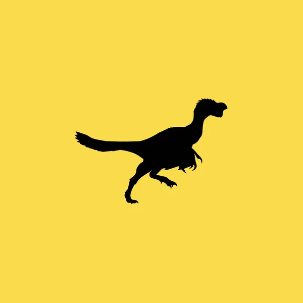 Значок динозавра ілюстрація ізольований векторний знак — стоковий вектор