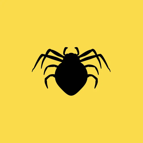 Aranha artrópode ícone ilustração isolado vetor sinal símbolo —  Vetores de Stock