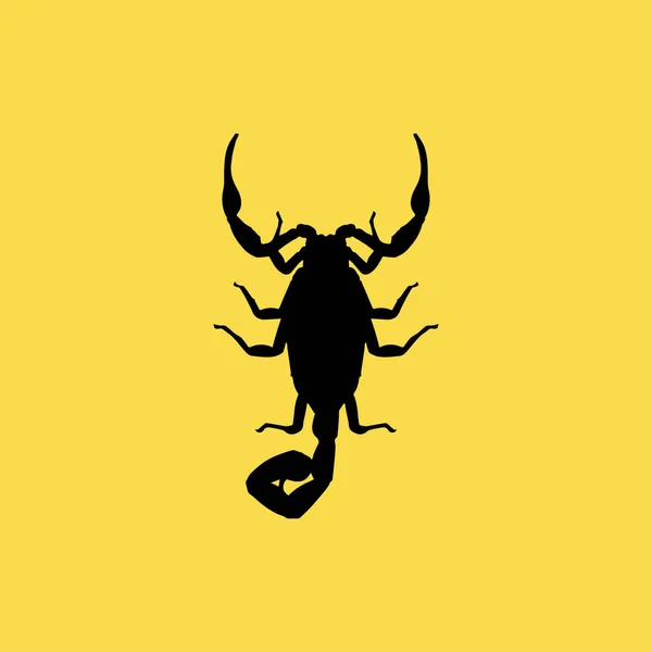Escorpião ícone ilustração isolado símbolo sinal vetor —  Vetores de Stock