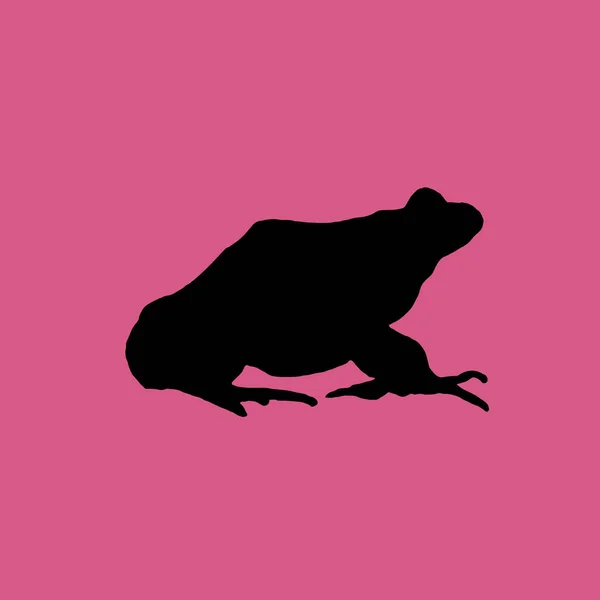 Frosch Symbol Illustration isoliert Vektor Zeichen Symbol — Stockvektor