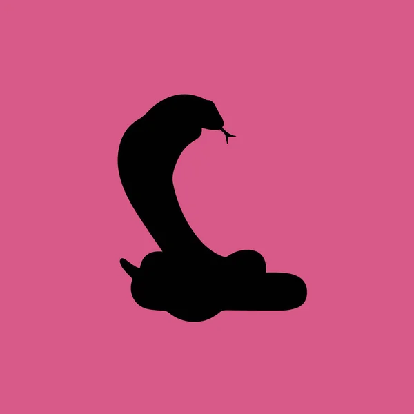 Cobra icône illustration isolé vecteur signe symbole — Image vectorielle