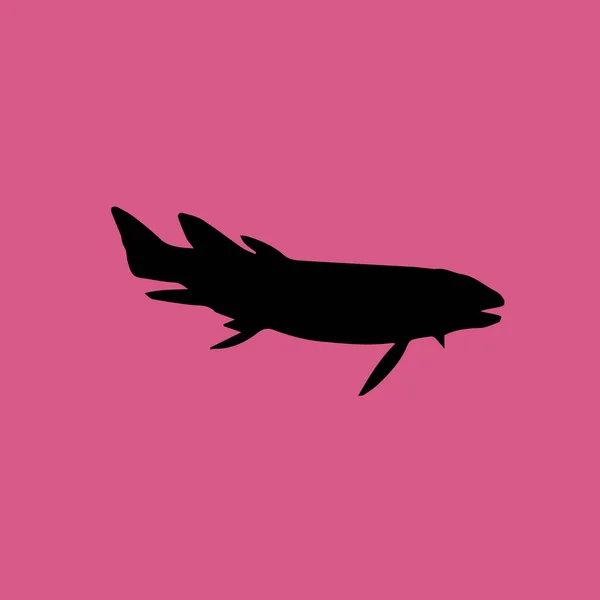 Icono de pescado icono ilustración símbolo de signo vectorial aislado — Archivo Imágenes Vectoriales