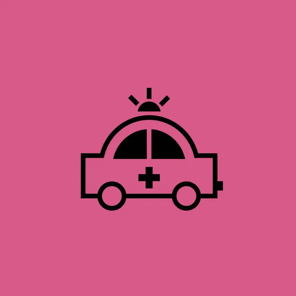 Krankenwagen Symbol Illustration isoliert Vektor Zeichen Symbol — Stockvektor