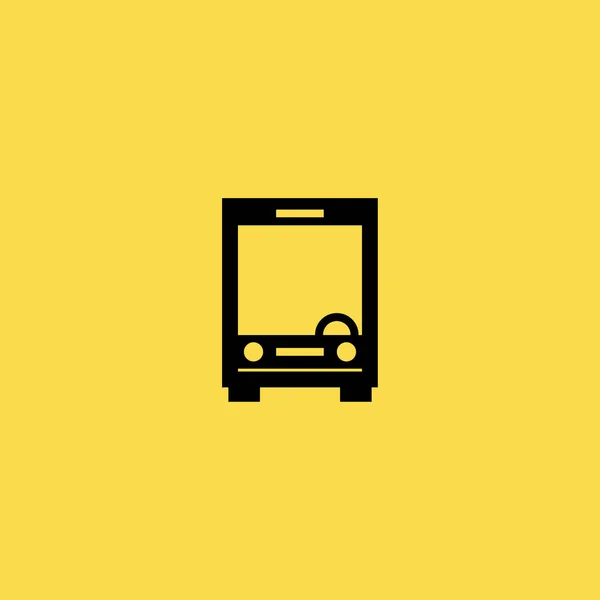 Icono de bus ilustración símbolo de signo vectorial aislado — Vector de stock
