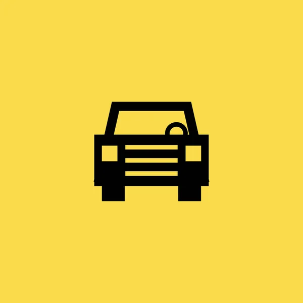 Icono del coche ilustración símbolo de signo vectorial aislado — Vector de stock