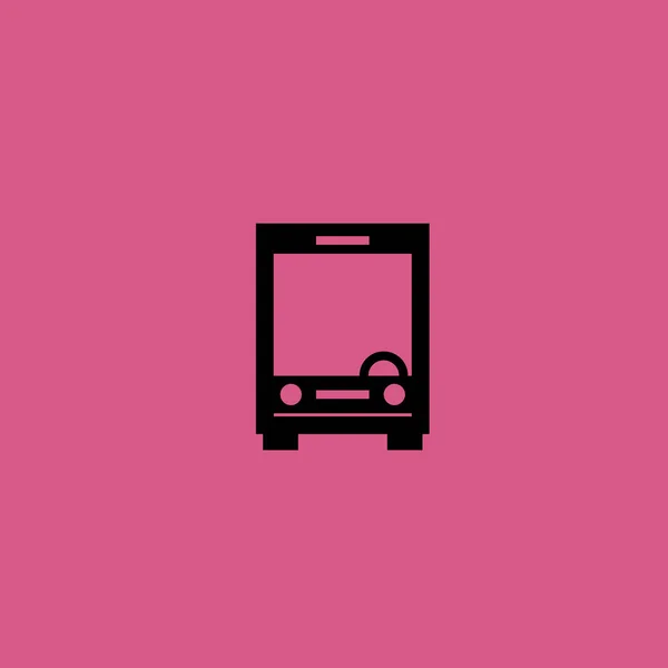 Icono de bus ilustración símbolo de signo vectorial aislado — Archivo Imágenes Vectoriales