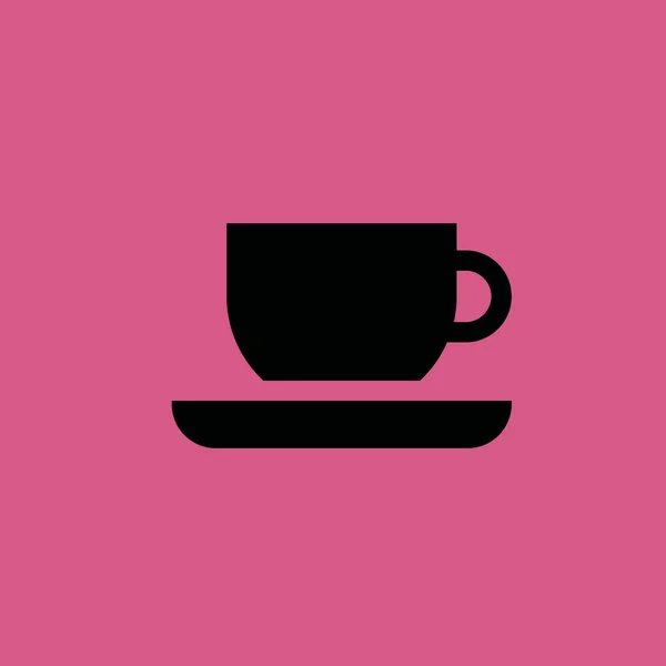 Taza de té icono ilustración símbolo de signo vectorial aislado — Vector de stock