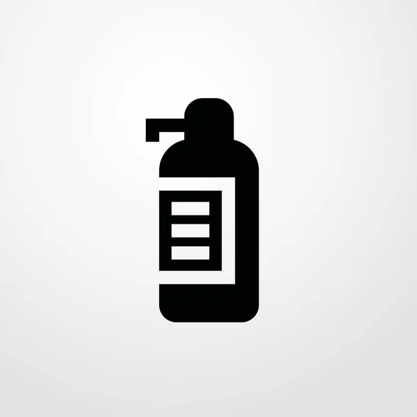 Icono dispensador de jabón ilustración símbolo de signo de vector aislado — Vector de stock