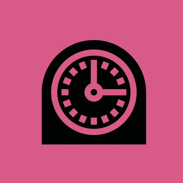 Clock timer ikon illustration isolerade vector tecken symbol — Stock vektor