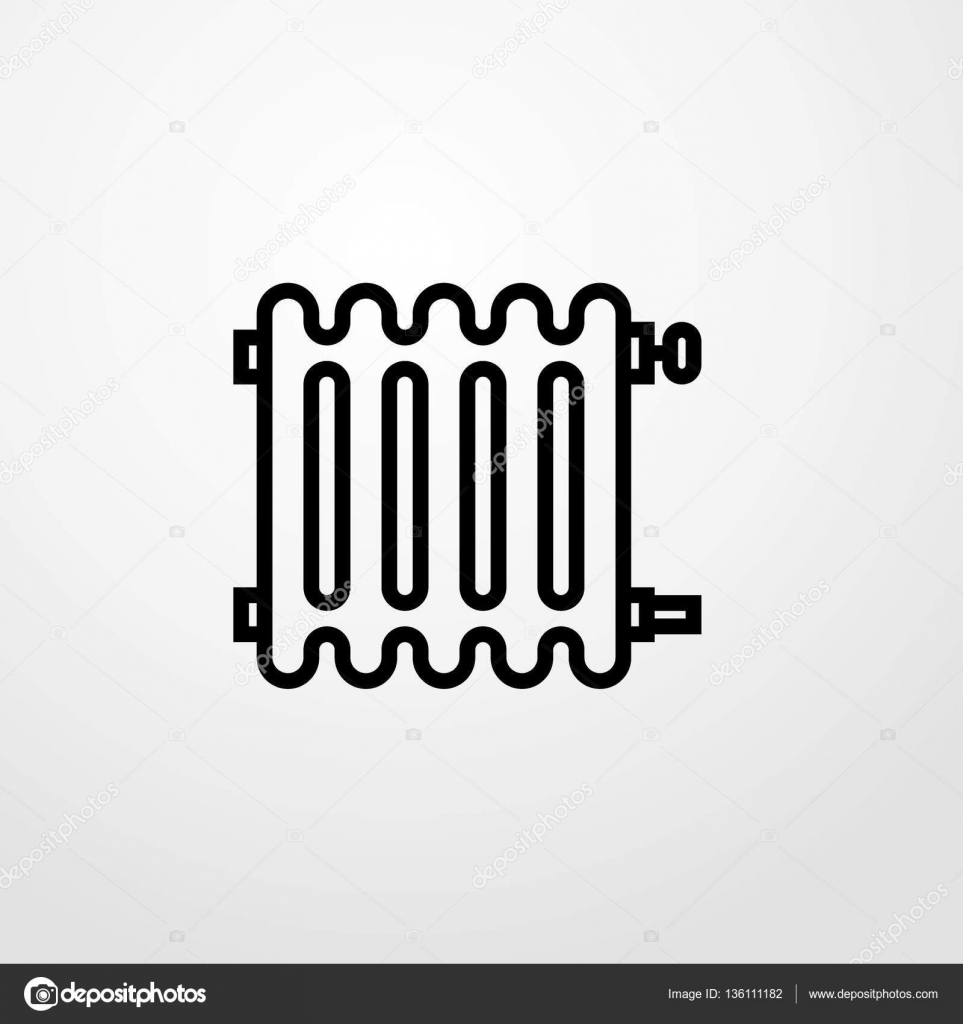 Icono de termostato de coche, estilo de dibujos animados Imagen