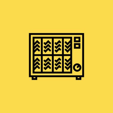 ısıtıcı simgesi illüstrasyon izole vektör işareti simgesi