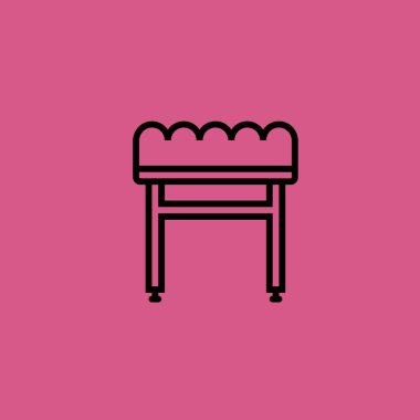 dışkı simgesi illüstrasyon izole vektör işareti simgesi