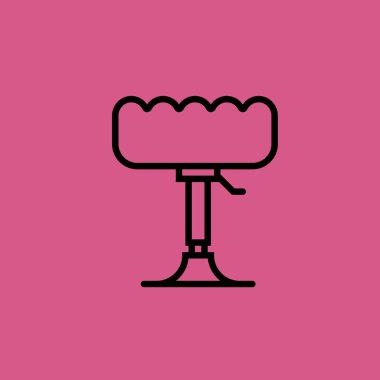 dışkı simgesi illüstrasyon izole vektör işareti simgesi