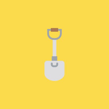 Kürek simgesi illüstrasyon izole vektör işareti simgesi