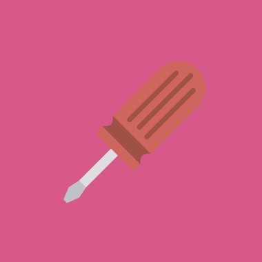 screwdrive simgesi illüstrasyon izole vektör işareti simgesi