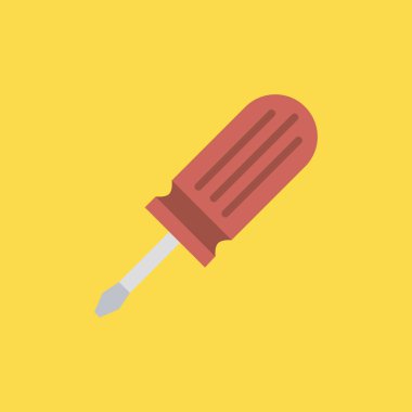 screwdrive simgesi illüstrasyon izole vektör işareti simgesi