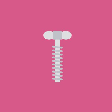 Vida simgesi illüstrasyon izole vektör işareti simgesi