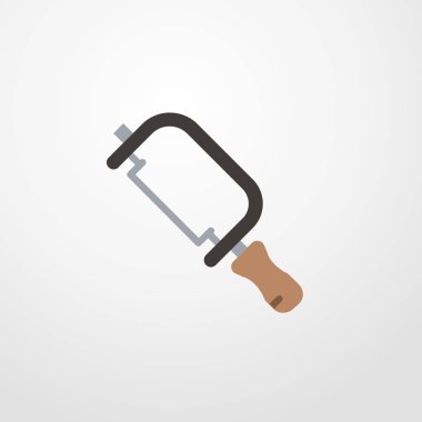 Simge illüstrasyon izole vektör işareti sembolü gördüm