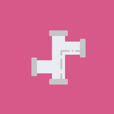 dikey çizgi simgesi illüstrasyon izole vektör işareti simgesi