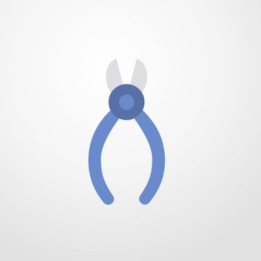 Pense simgesi illüstrasyon izole vektör işareti simgesi