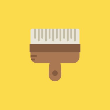 boya fırça simgesini illüstrasyon izole vektör işareti simgesi