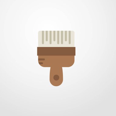 boya fırça simgesini illüstrasyon izole vektör işareti simgesi