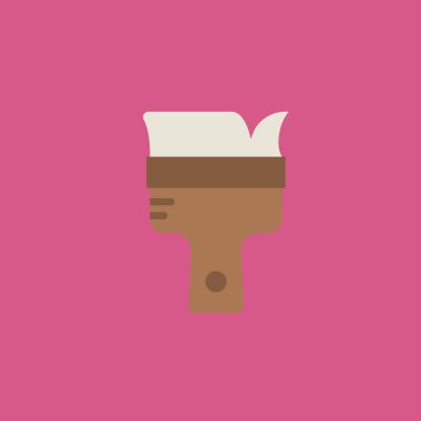 boya fırça simgesini illüstrasyon izole vektör işareti simgesi