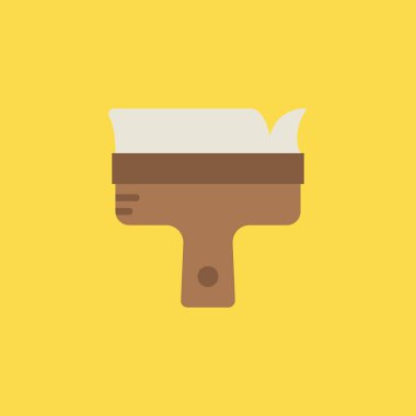 boya fırça simgesini illüstrasyon izole vektör işareti simgesi