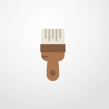 boya fırça simgesini illüstrasyon izole vektör işareti simgesi