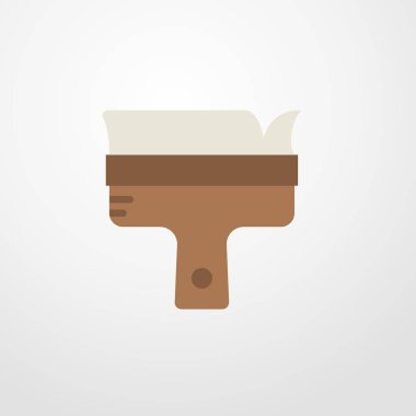 boya fırça simgesini illüstrasyon izole vektör işareti simgesi