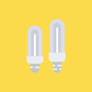 ampul simgesi illüstrasyon izole vektör işareti simgesi