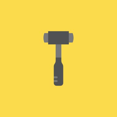 çekiç simgesi illüstrasyon izole vektör işareti simgesi