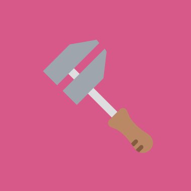 İnşaat aracı simgesini illüstrasyon izole vektör işareti simgesi