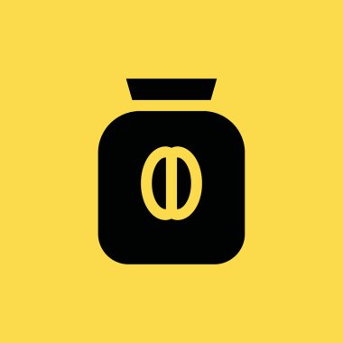 kahve pot simgesi illüstrasyon izole vektör işareti simgesi