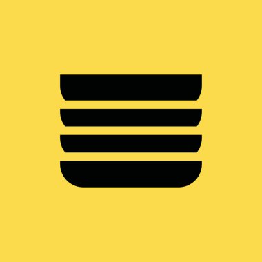 yemekleri simgesi illüstrasyon izole vektör işareti simgesi