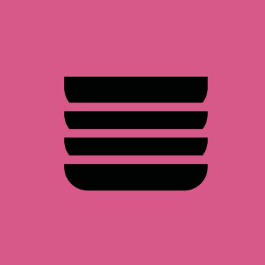 yemekleri simgesi illüstrasyon izole vektör işareti simgesi