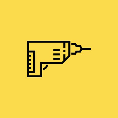 Sondaj simgesi illüstrasyonu izole vektör işareti