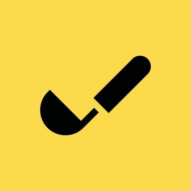 Kepçe simgesi illüstrasyon izole vektör işareti simgesi