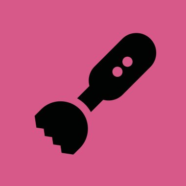 Karıştırıcı simgesini illüstrasyon izole vektör işareti simgesi