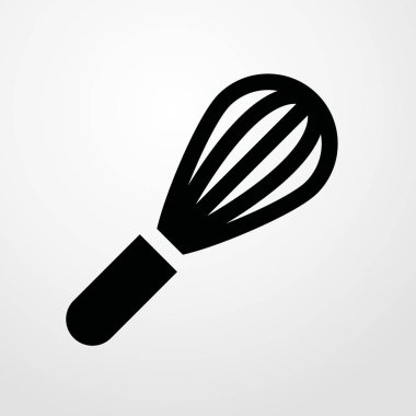 Karıştırıcı simgesini illüstrasyon izole vektör işareti simgesi